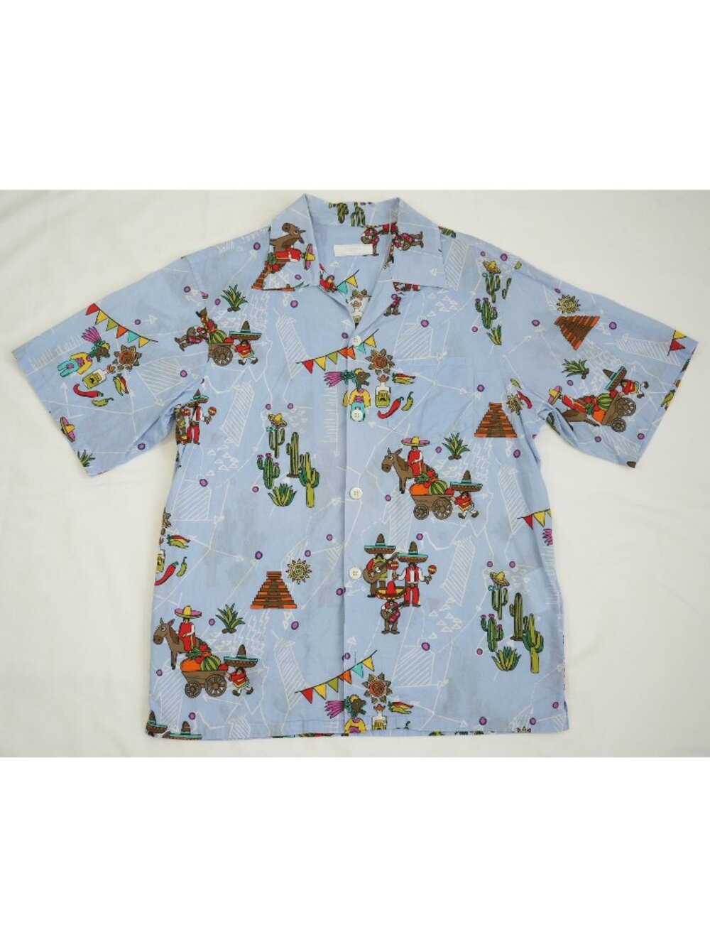 Prada Cactus Button Up Shirt